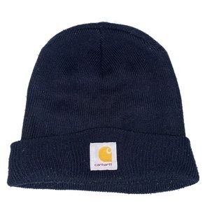 Carhartt Accessories - Blue Carhartt Workwear Foldover Beanie Watch Hat Carhartt Accessories - Blue Carhartt Workwear Foldover Beanie Watch Hat
